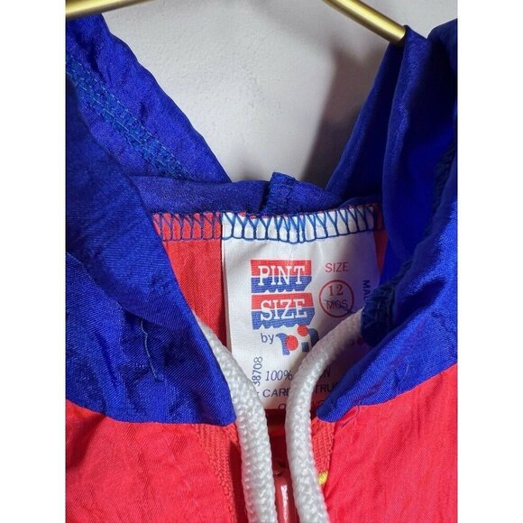 Vintage Windbreaker NWT Pint Size 12 Months - Picture 4 of 7